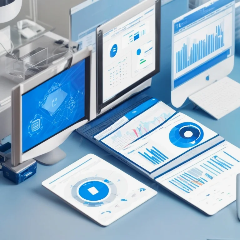 Management workflow automation illustration